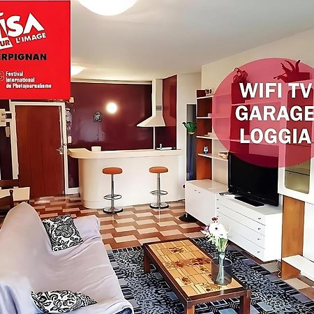 IDEAL Home - Centre ville - 2 chambres&Loggia&Garage Perpignano Esterno foto